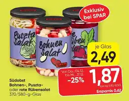 SPAR Gourmet Südobst Bohnen-, Puszta- oder rote Rübensalat Angebot