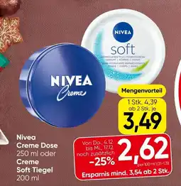 Eurospar Nivea Creme Dose Angebot