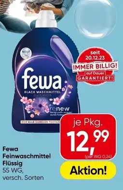 Eurospar Fewa feinwaschmittel flüssig Angebot