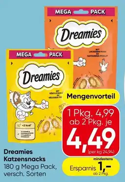 Eurospar Dreamies Katzensnacks Angebot