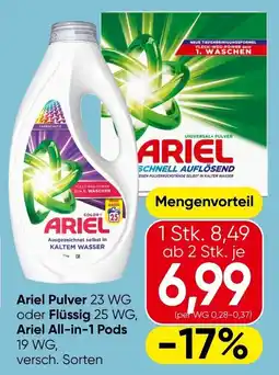 Eurospar Ariel Angebot