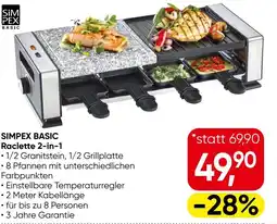 Eurospar Raclette 2-in-1 Angebot