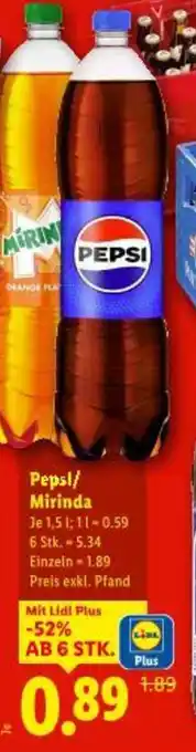Pepsl/ Mirinda