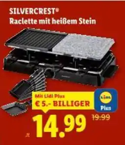 Lidl Silvercrest Raclette mit heißem Stein Angebot