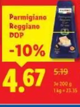 Lidl Parmigiano Reggiano DDP Angebot