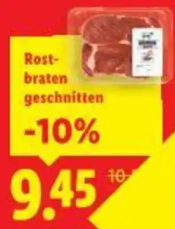 Lidl Rost- braten geschnitten Angebot