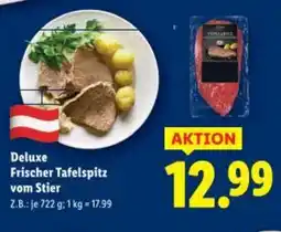 Lidl Deluxe Frischer Tafelspitz vom Stier Angebot