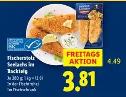 Lidl Fischerstolz Seelachs im Backteig Angebot