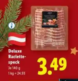 Lidl Deluxe Raclette speck Angebot