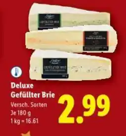 Lidl Deluxe Gefüllter Brie Angebot