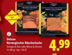 Lidl Deluxe Norwegischer Räucherlachs Angebot