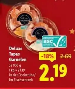 Lidl Deluxe Tapas Garnelen Angebot