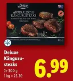 Lidl Deluxe Känguru steaks Angebot