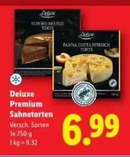 Lidl Deluxe Premium Sahnetorten Angebot