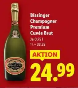 Lidl Bissinger Champagner Premium Cuvée Brut Angebot