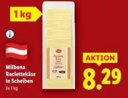 Lidl Milbona Raclettekäse in Scheiben Angebot