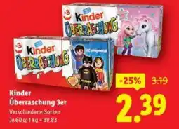 Lidl Kinder überraschung Angebot