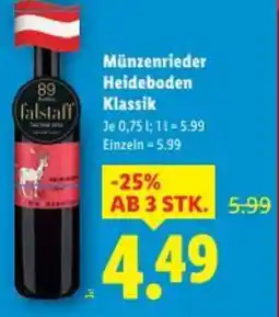 Lidl Münzenrieder Heideboden Angebot