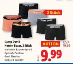 Lidl Camp David Herren Boxer Angebot