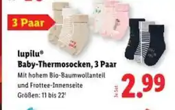 Lidl Baby-Thermosocken Angebot