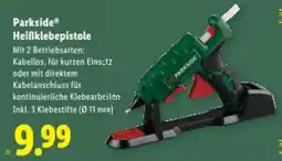 Lidl Parkside Heißklebepistole Angebot