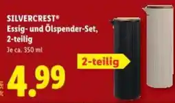 Lidl SILVERCREST Essig und Ölspender-Set Angebot