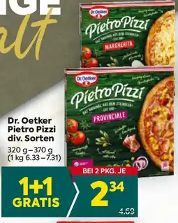 Billa Dr. Oetker Pietro Pizzi Angebot