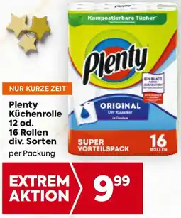 Billa Plenty Küchenrolle Angebot