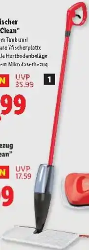 Lidl Vileda Sprühwischer spray und Clean Angebot
