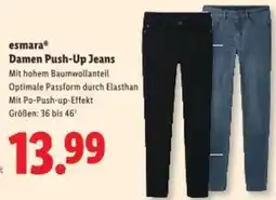 Lidl esmara® Damen Push-Up Jeans Angebot