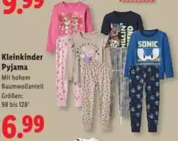 Lidl Kleinkinder Pyjama Angebot