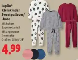 Lidl lupilu® Kleinkinder Sweatpullover/ -hose Angebot