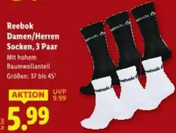 Lidl Reebok Damen/Herren Socken Angebot