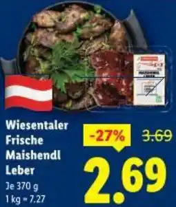 Lidl Wiesentaler Frische Maishendl Leber Angebot