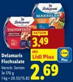 Lidl Delamaris Fischsalate Angebot