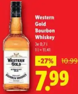 Lidl Western Gold Bourbon Whiskey Angebot