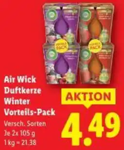 Lidl Air Wick Duftkerze Winter Vorteils-Pack Angebot