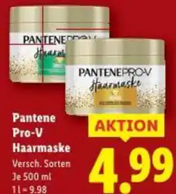 Lidl Pantene Pro-V Haarmaske Angebot