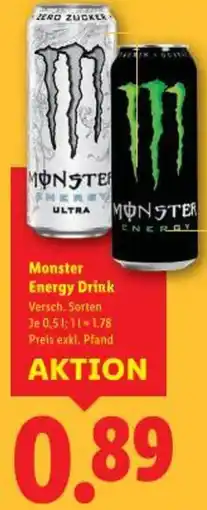 Lidl Monster Energy Drink Angebot