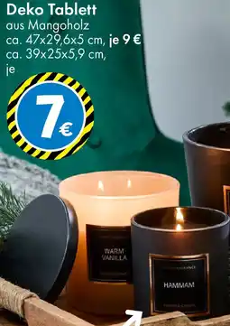 TEDi Deko Tablett Angebot