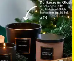 TEDi Duftkerze im Glas Angebot