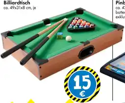 TEDi Billiardtisch Angebot
