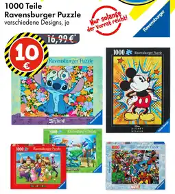 TEDi 1000 Teile Ravensburger Puzzle Angebot