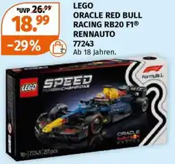 Müller Lego oracle red bull racing rb20 f1 rennauto Angebot