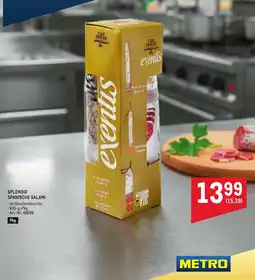 Metro Splendid spanische salami Angebot