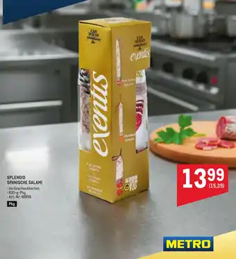 Splendid spanische salami