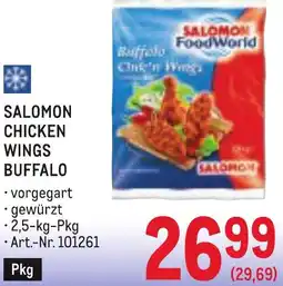 Metro Salomon chicken wings buffalo Angebot