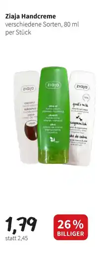 Der Grissemann Ziaja Handcreme Angebot