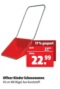 Der Grissemann Offner Kinder Schneewanne Angebot
