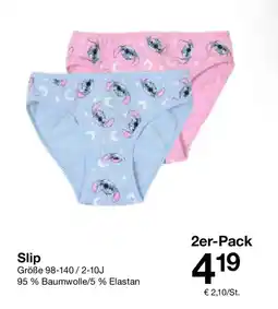 Zeeman Slip Angebot